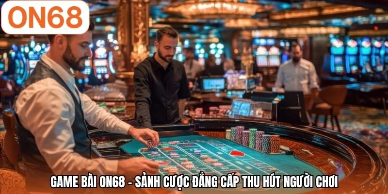 Game bài ON68 - Sảnh cược đẳng cấp thu hút người chơi